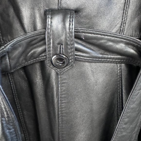 Preston & York Women Soft Genuine Lamb Skin Leather Jacket Black, size M - Picture 6 of 11